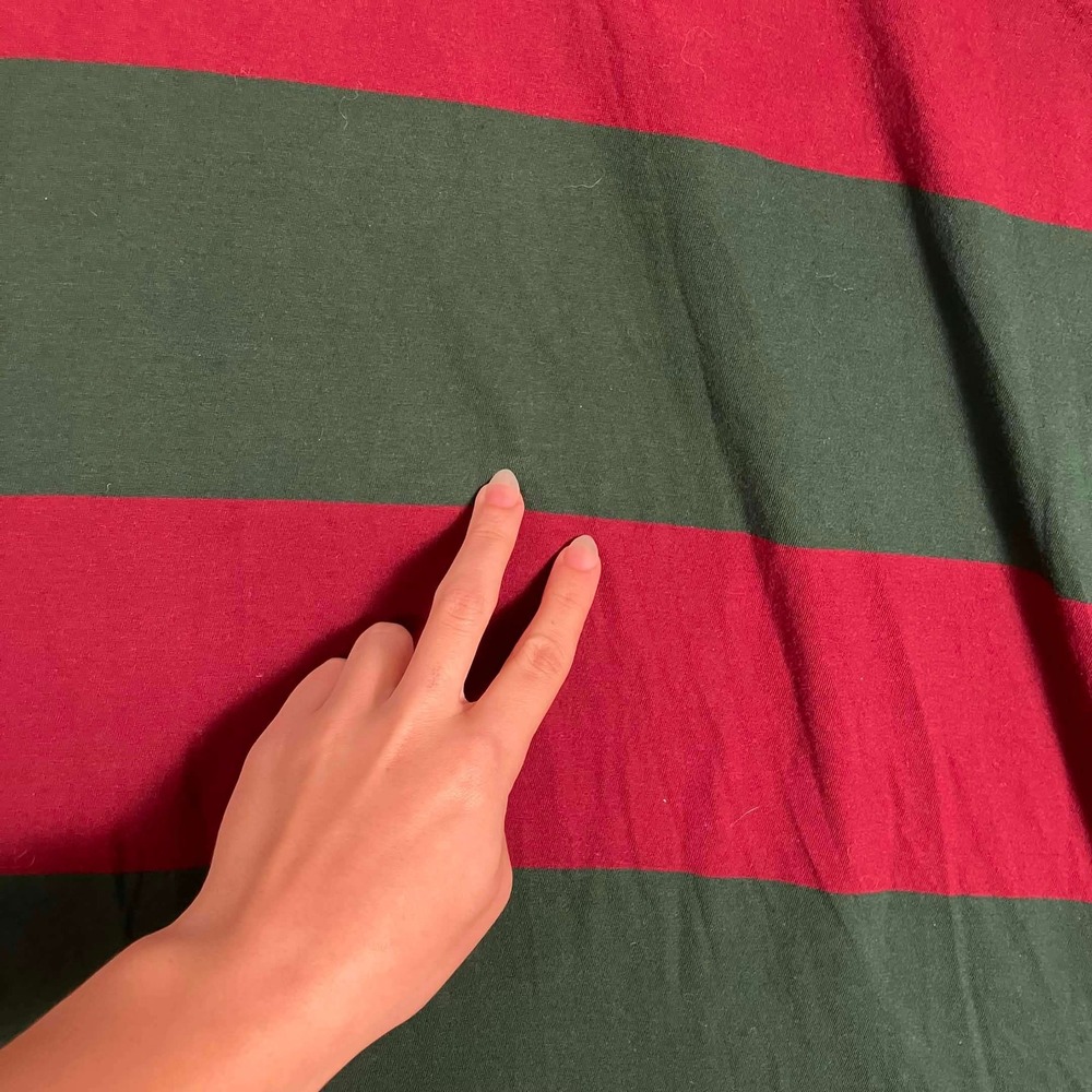 Polo Ralph Lauren Hoodie Mens 3XB Green Red Striped Long Sleeve Cotton Big Tall - Picture 6 of 16